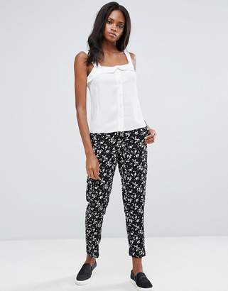Pieces Falle Printed Pants