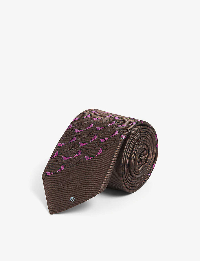 fendi monster tie