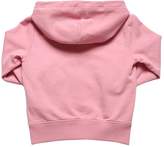 Thumbnail for your product : DSQUARED2 Logo Zip-up Cotton Sweatshirt Hoodie