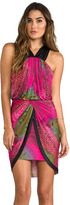 Thumbnail for your product : T-Bags 2073 T-Bags LosAngeles Cross Back Tulip Dress
