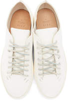 Thumbnail for your product : Feit White Hand Sewn Low-Top Sneakers