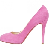 Thumbnail for your product : Christian Louboutin Fuchsia Pink Suede Pumps