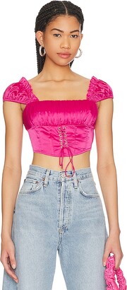 Hot Pink Crop Top | ShopStyle CA