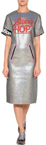 Thumbnail for your product : Marc by Marc Jacobs Metallic Lettered Sheath Dress