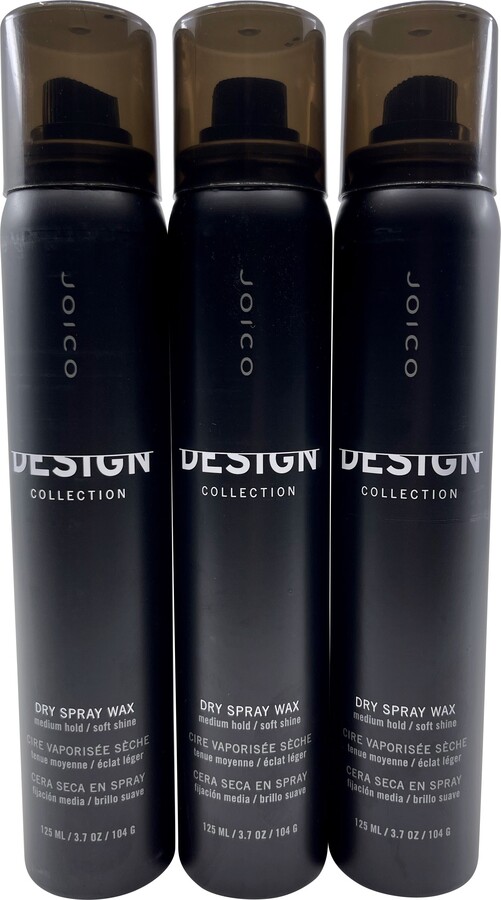 Joico Design Collection Dry Spray Wax Medium Hold Soft Shine 3.7 OZ Set of  3 - ShopStyle Hair Styling Products