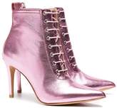 Thumbnail for your product : Kalda pink Ringa 95 leather lace-up boots
