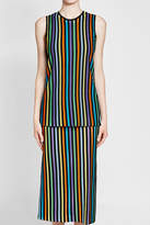 Thumbnail for your product : Diane von Furstenberg Layered Knit Dress with Cotton