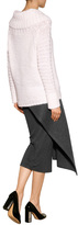 Thumbnail for your product : Donna Karan Alpaca-Blend Oversized Cowl Neck Pullover Gr. S