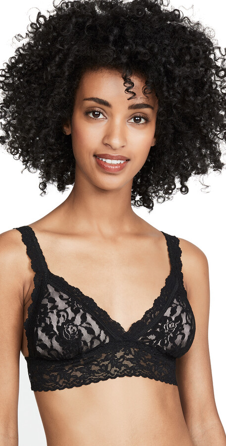 Lyra front-clasp lace bralette