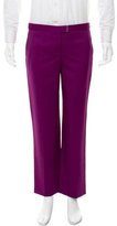 Thumbnail for your product : Ferragamo Wool Flat Front Pants w/ Tags