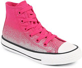 Thumbnail for your product : Converse canvas high tops 6-11 years