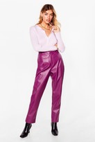Thumbnail for your product : Nasty Gal Womens Fitted Button Up Ribbed Cardigan - Purple - L