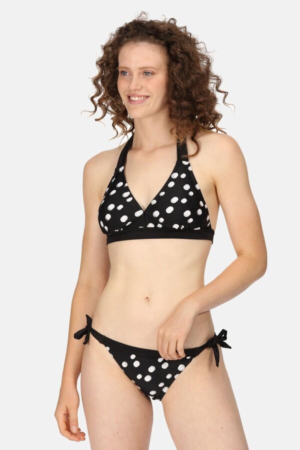 ASOS DESIGN Fuller Bust mix and match monowire halter bikini top