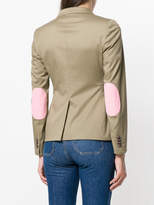 Thumbnail for your product : Tagliatore curved button blazer