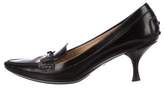 Thumbnail for your product : Tod's Leather Pointed-Toe Pumps