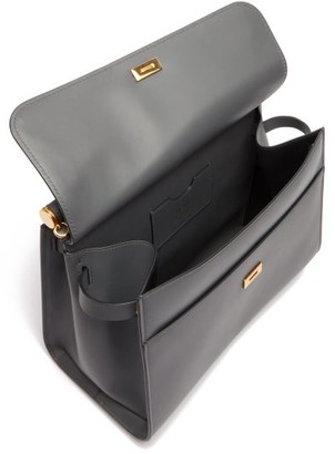 Dolce & Gabbana Sicily 58 Large Leather Bag - Dark Grey