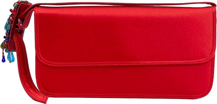 Renaud Pellegrino Red Pearly Bag