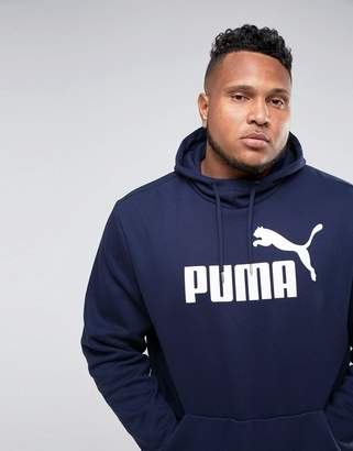 Puma Ess No.1 Pullover Hoodie In Navy 83825706