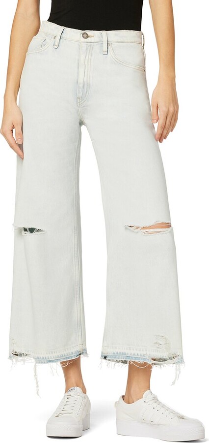 Hudson Jodie Wide Leg Crop Worthy Dest Jean