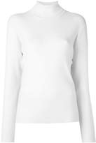 Thumbnail for your product : Victoria Beckham Victoria ribbed turtleneck back button jumper
