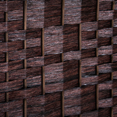 fengshu 3 Panel Weave Privacy Screen - 6' Tall, Brown. Artistic Room Divider For Dorms And . Stylish Design. Portable Foldable Tall With Panels Partition Smal