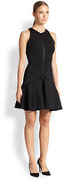 Thumbnail for your product : Cushnie Zip-Front Neoprene Dress