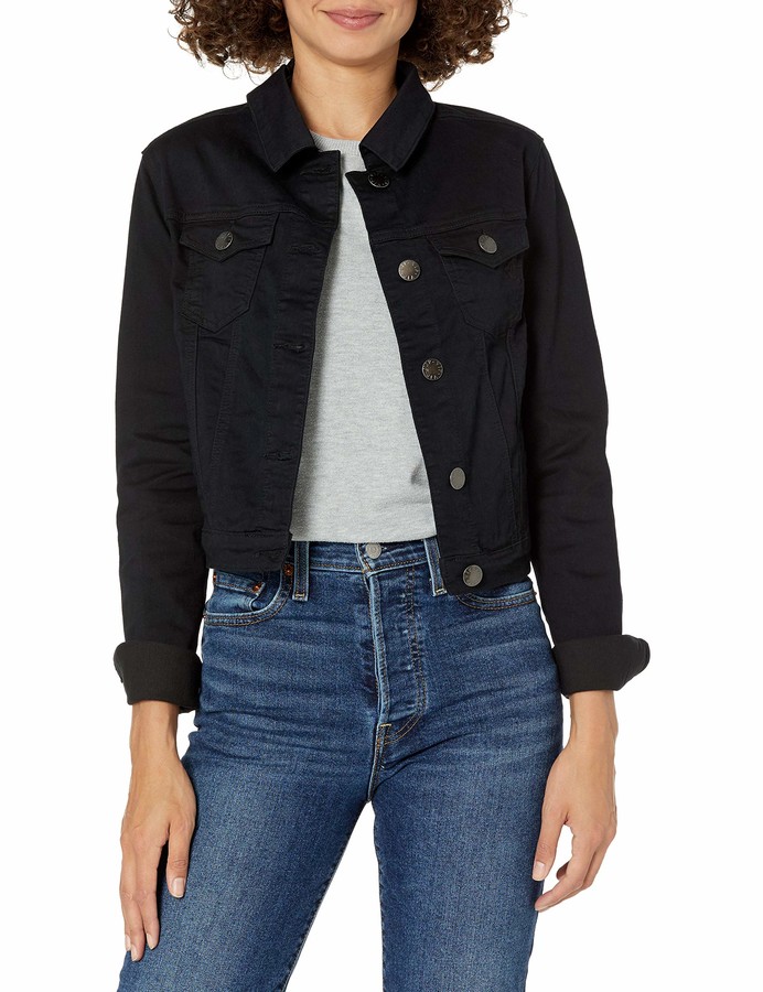 black denim jacket juniors