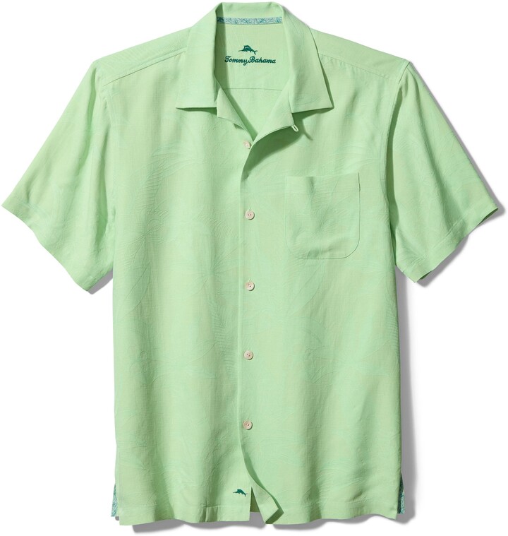Tommy Bahama Al Fresco Tropics Classic Fit Silk Shirt - ShopStyle