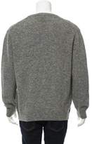 Thumbnail for your product : Valentino Cable Knit Crew Neck Sweater