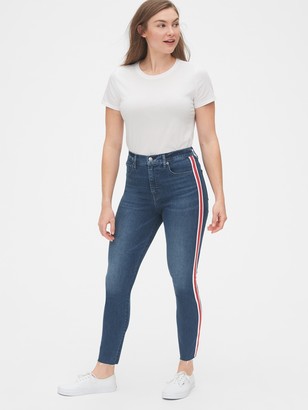 Gap High Rise True Skinny Ankle Jeans with Secret Smoothing Pockets