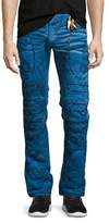 Thumbnail for your product : Robin's Jeans Embellished & Distressed Moto Skinny Jeans, Blue