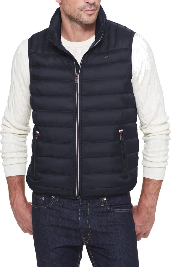 Tommy Hilfiger Men's Tall Size Lightweight Ultra Loft Quilted Puffer Vest  (Standard and Big & Tall) - ShopStyle