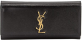 Thumbnail for your product : Saint Laurent Cassandre Logo Clutch Bag, Black