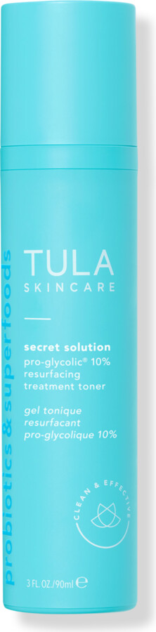 Tula Secret Solution Pro-Glycolic 10% Resurfacing Toner