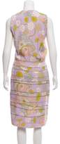 Thumbnail for your product : Bottega Veneta Silk Printed Dress
