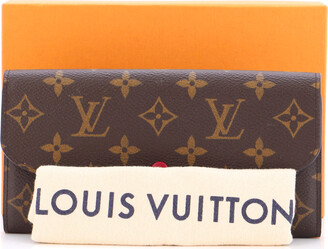 Louis Vuitton Emilie Wallet Monogram Canvas Fuchsia
