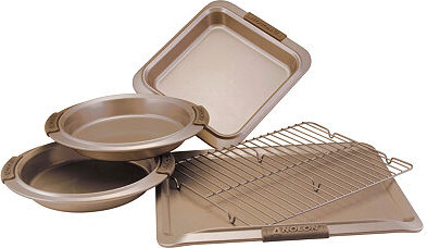 Anolon Advanced Bronze 5-pc. Non-Stick Bakeware Set