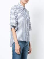 Thumbnail for your product : Caroline Constas striped short sleeve shirt
