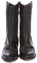 Thumbnail for your product : Golden Goose Deluxe Brand 31853 Victoria Embossed Ankle Boots