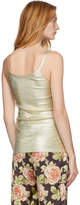 Thumbnail for your product : Paco Rabanne Gold Lurex Tank Top
