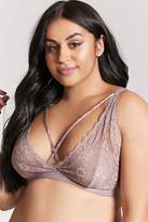 Thumbnail for your product : Forever 21 Plus Size Strappy Lace Bralette