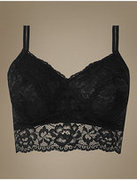 Thumbnail for your product : M&S Collection Lace Non-Padded Bralet DD+