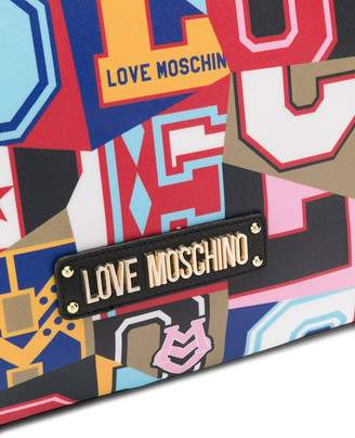 Love Moschino Love print tote