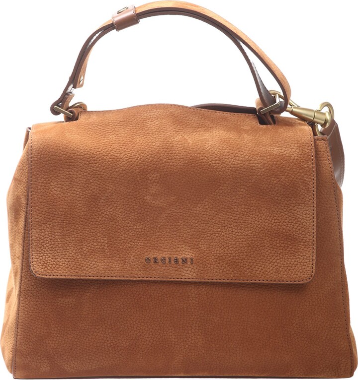 Nubuck Handbag | Shop The Largest Collection | ShopStyle