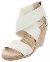 Thumbnail for your product : AERIN Leather Espadrille Sandals