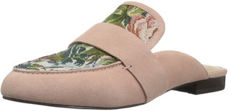 The Fix Women's French Floral Tapestry Slide Slip-on Loafer