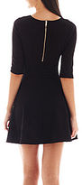 Thumbnail for your product : JCPenney Olsenboye 3/4-Sleeve Fit-and-Flare Dress