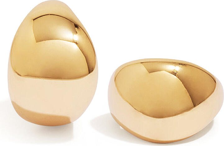 Bleecker & Prince Mini Liquid 14K Yellow Gold Earrings