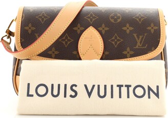 Louis Vuitton Diane NM Handbag Monogram Canvas Brown