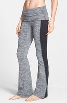 Thumbnail for your product : Hard Tail Ruched Foldover Waist Flare Leggings
